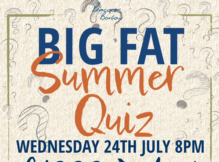 Big Fat Summer Quiz