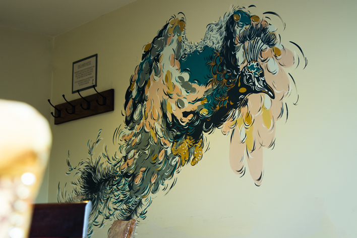 The Peacock Barlow - Wall Art
